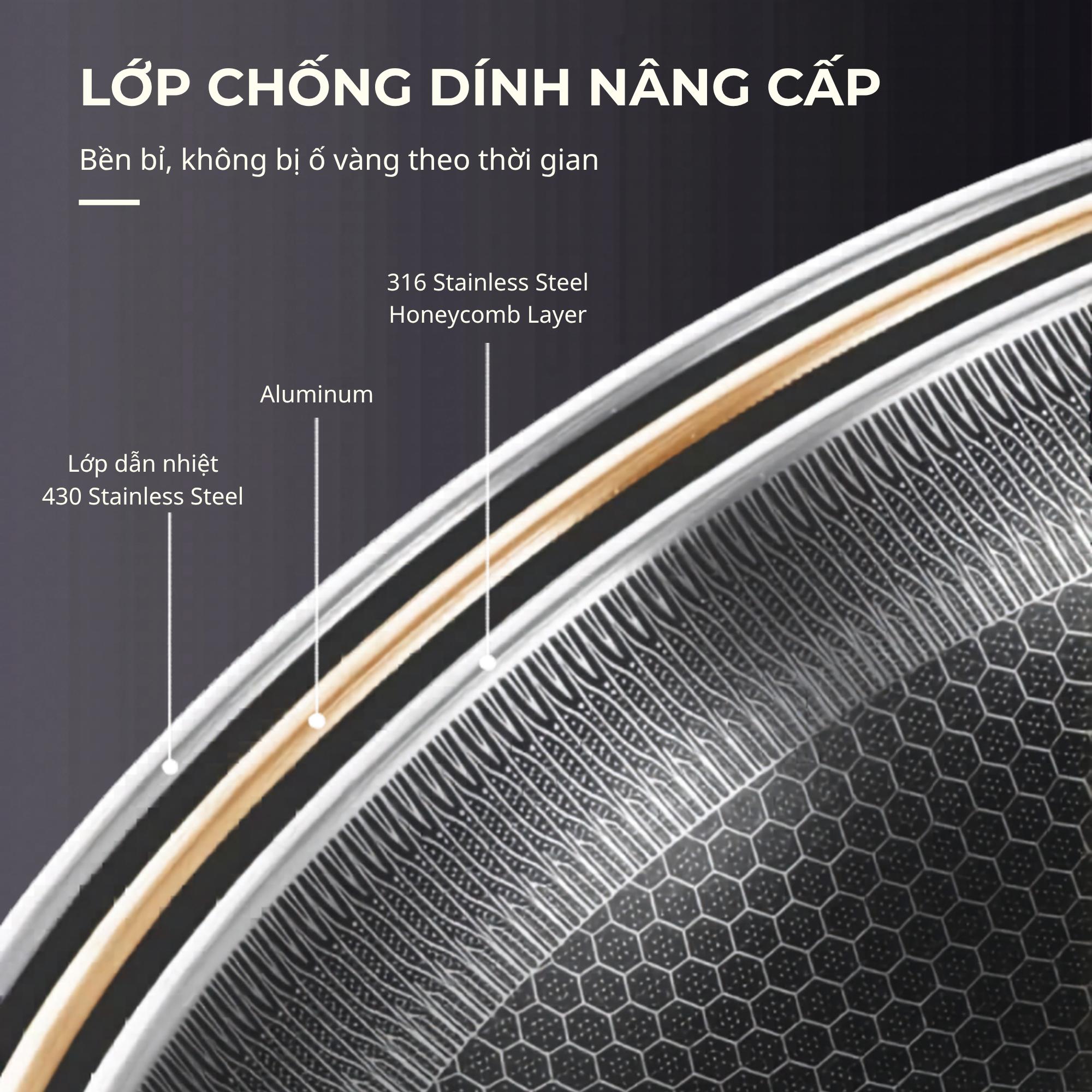 Chảo rán Hybrid Sear Pan 24cm - Ảnh 2