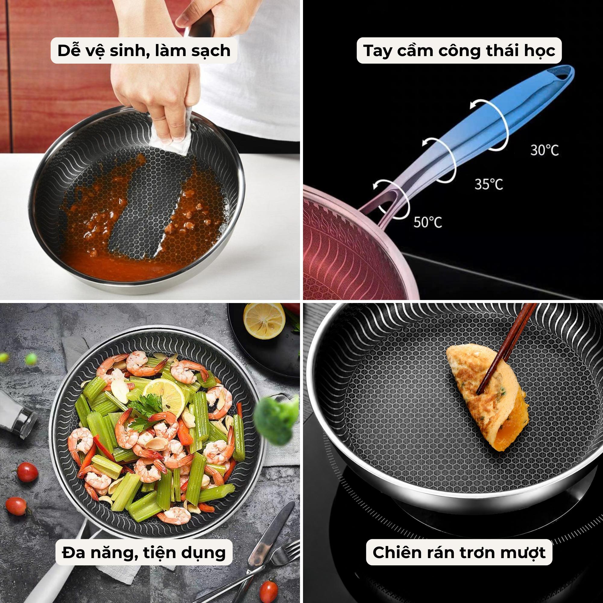 Chảo rán Hybrid Sear Pan 24cm - Ảnh 6